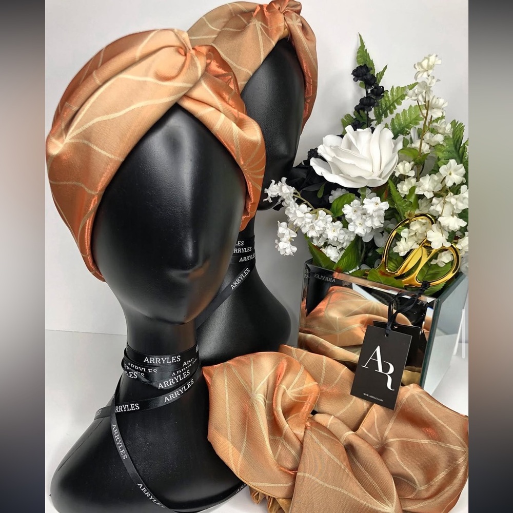 Arryles Orange Headscarf